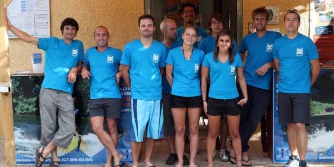 L'équipe de Réals Canoë Kayak